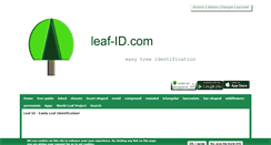 Desktop Screenshot of leaf-id.com